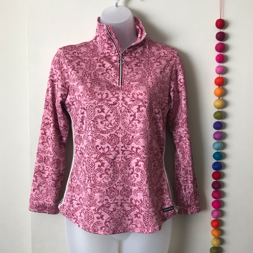 Athleta 1/4 zip long sleeve XS
